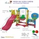 Labeille – Panda 4 in 1 Slide & Swing Grow Activity KC1003 C