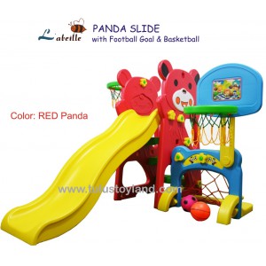 Labeille – Panda Slide with Football & Basketball ﻿KC521 SL