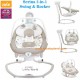 Joie – Serina 2in1 Swing & Rocker Little World