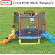 Little Tikes - 7 Ft Climb N Slide Trampoline