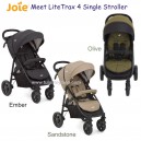Joie – Meet Litetrax 4 Single Stroller
