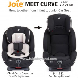 Joie – Curve Caviar Convertible Car Seat