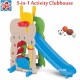 Grow N Up – 5 in 1 Activity Clubhouse Slide