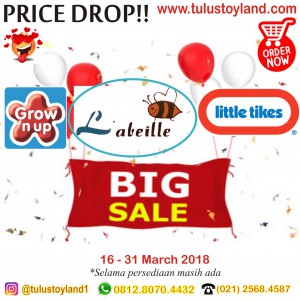 BIG SALE Mainan Maret 2018