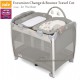 Joie - Excursion Change and Bounce Travel Cot in The Rain
