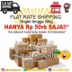 Promo Ongkir Rata Murah Banget