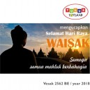 Sekamat Hari Raya Waisak 2018