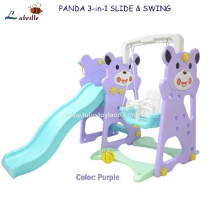 Labeille – Panda 3 in 1 Slide & Swing KC-525