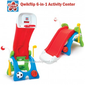 Grow n Up – Qwikflip 6in1 Slide & Sport Activity Center