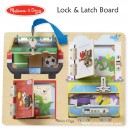 Melissa & Doug - Lock & Latch Board