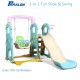 Parklon – 3 in 1 Fun Slide and Swing Mix Color