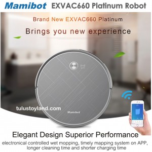 Mamibot – EXVAC660 Platinum Robot Vacuum Cleaner